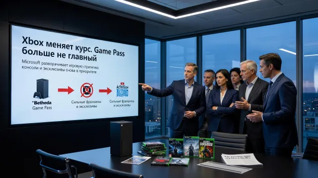 Xbox меняет курс. Game Pass больше не главный