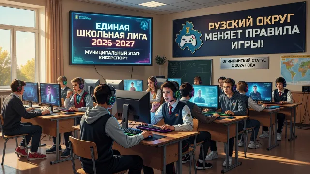 Киберспорт врывается в школы. Рузский округ меняет правила игры!